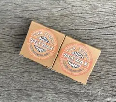 新品、SEX WAX 2個セット サーフィン ワックス オレンジラベル