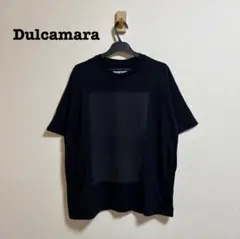 美品 ドゥルカマラ プリント Tシャツ ブラック