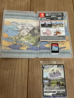 ポケットモンスター　アルセウス　Switch　カード付