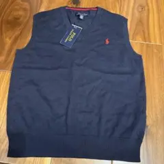 Ralph Lauren ネイビー ベスト M(150)