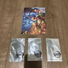 映画　鬼滅の刃 入場特典　ポストカード　クリアカード　セット　新品未開封