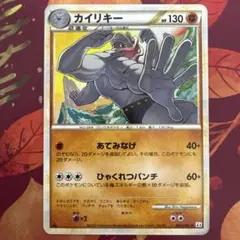 ポケモンカード L3 カイリキー あてみなげ ひゃくれつパンチ 2010