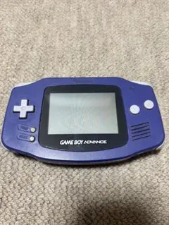 ゲームボーイボーイアドバンス GBA バイオレット 動作確認済み