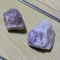 マダガスカル産✨アメジスト原石✨ ２点セット