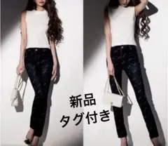 新品　EmiriaWiz ロゴデニムパンツ インディゴ 愛沢えみり スキニー