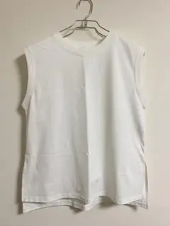 未使用　UNIQLO AIRism ノースリーブ M ホワイト