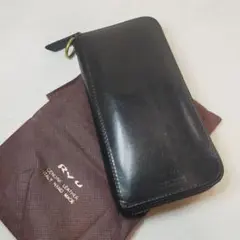長財布 編み込み RYU ウォレット 本皮 バイク リュウ 長財布 編み込み RYU ウォレット 本皮 バイク リュウ