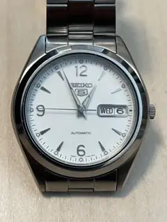 A120 希少 稼動品 SEIKO 5 自動巻き腕時計7s26-0440 Seiko Seiko 5 7S26-0440 Day Date Stainless Steel 21 Jewels