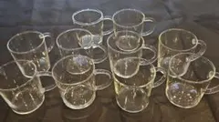 ガラス製カップ 10個セット