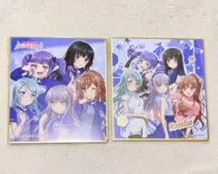 バンドリ！ガールズバンドパーティ！ バンドリ色紙　ロゼリアローソンholiday
