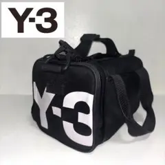Y-3 ワイスリー　2way ショルダーバッグ ブラック　ミニボストンバッグ