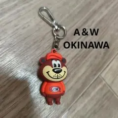 A&W ルーティー　キーホルダー　沖縄