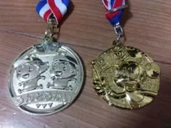 【運動会 金メダル 2個セット】