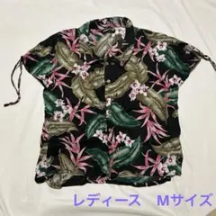 ☆ハワイアンプリント 半袖シャツ Mサイズ☆
