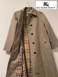 BURBERRYトレンチコート ベージュ ノバチェック ロングコート