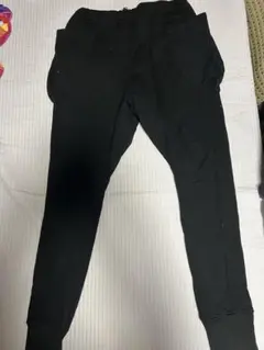 virgo サロペット　スウェットパンツ　L 美品　ブラック ジョガーパンツ