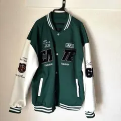 スタジャン グリーン　M