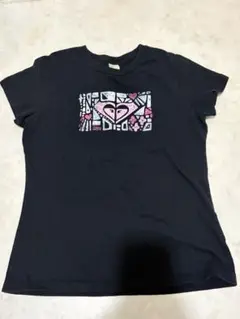 ROXY ブラック 半袖 Tシャツ L