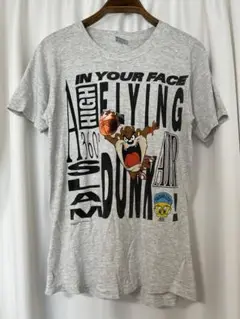 90's タズマニアンデビル トゥイーティー★バスケットボール Tシャツ ボロ