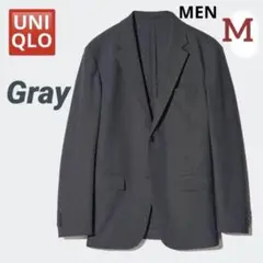 【極美品】UNIQLO 感動ジャケット 2024年モデル グレー M