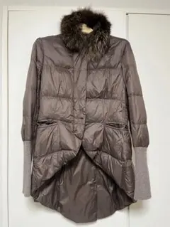 美品 Brunello Cucinelli ダウンジャケット フォックスファー