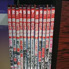 磯・投げ情報 2021 Vol.19~30 12冊セット