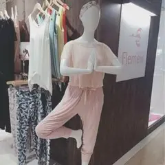 Flemew ヨガウェア　オールインワン　シフォン