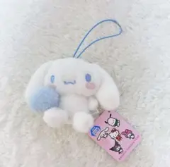 サンリオキャラクターズ　もふっとわたあめマスコット シナモンロール