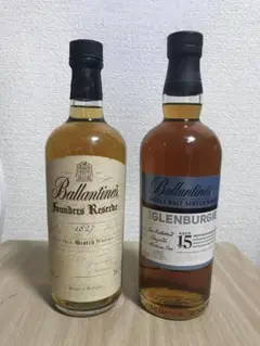 バランタインファウンダーズ1827 ゴールドシール12年　2本セット　未開封02 楽天市場】【レトロ】バランタイン12年 ゴールドシール 43度