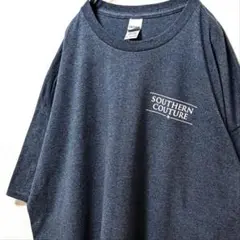 ギルダン サザンクチュール ロゴ Tシャツ グレー 灰色 2XL古着