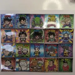 ドラゴンボールマン超SHコレクターシール　20種