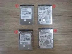 【2.5インチHDD】500GB×4個セット