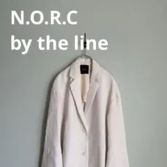 N.O.R.C by the line チェスターコート オフホワイト 背抜き