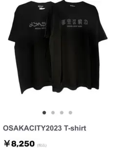 OSAKACITY2023 Tシャツ ブラック