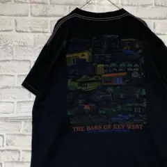 USA製90sヴィンテージTシャツ！シングルステッチ　ブラック半袖古着XL729
