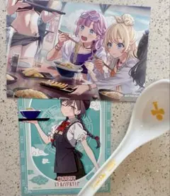 ８番らーめん×『ラブライブ！蓮ノ空〜』コラボ特典3点