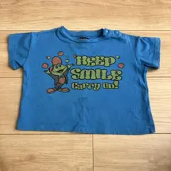マーキーズ　Tシャツ 80 青