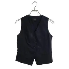 ARTISAN ベスト ジレ ブラック 9号 L相当 ビジネス 上品
