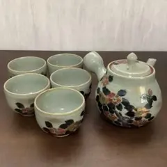 九谷焼 急須 湯呑み セット 九谷美山