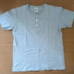 CROSS & STITCH ヘンリーネックTシャツ L