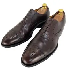 ☆美品☆ジャランスリワヤ UK7.5/26cm セミブローグ ビジネスシューズ