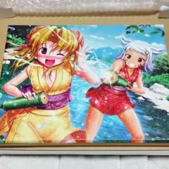 戦国乙女ぱちくじF3キャンバスボード【ヒデヨシ＆トシイエ】
