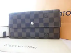 美品★ヴィトン ダミエ 【インターショナル】長財布★オシャレ★本物★W06