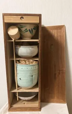 昭和レトロ 茶道具セット 短冊 茶箱 骨董品