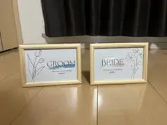 GROOM BRIDE 結婚式　受付