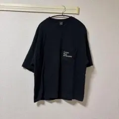 GU ジーユー オーバーサイズ Tシャツ 半袖 バックプリント