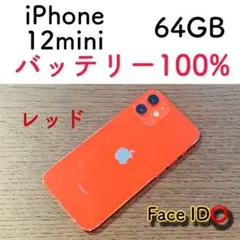iPhone12mini 本体 レッド 64GB SIMフリー 本体 大人気