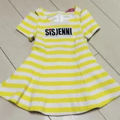 JENNI 半袖ワンピース イエロー 100cm
