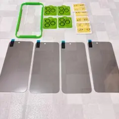 【iPhone 15 Pro Max用】ガラスフィルム　4枚セット