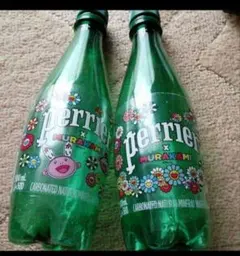 村上隆 x perrier ペリエ　ボトル　オブジェ 村上隆 x perrier ペリエ ボトル オブジェ